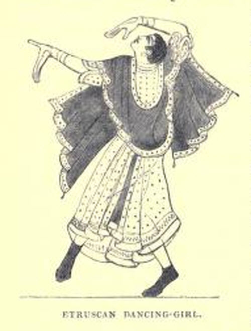 Etruscan Dancing Girl
